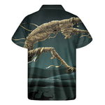 Running Mummy Print Men's Short Sleeve Shirt