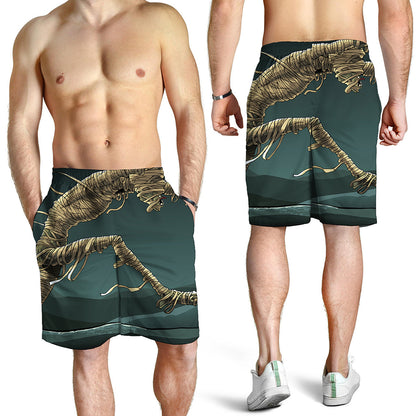 Running Mummy Print Men's Shorts