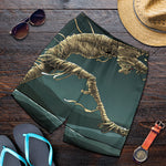 Running Mummy Print Men's Shorts