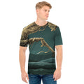 Running Mummy Print Men's T-Shirt