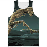 Running Mummy Print Men's Tank Top