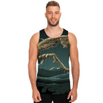 Running Mummy Print Men's Tank Top