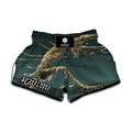 Running Mummy Print Muay Thai Boxing Shorts