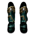 Running Mummy Print Muay Thai Shin Guards