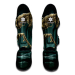 Running Mummy Print Muay Thai Shin Guard