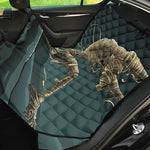 Running Mummy Print Pet Car Back Seat Cover