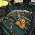 Running Mummy Print Pet Car Back Seat Cover