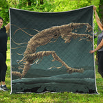 Running Mummy Print Quilt