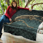 Running Mummy Print Quilt