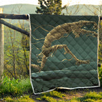 Running Mummy Print Quilt