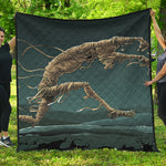 Running Mummy Print Quilt