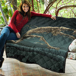 Running Mummy Print Quilt