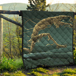 Running Mummy Print Quilt