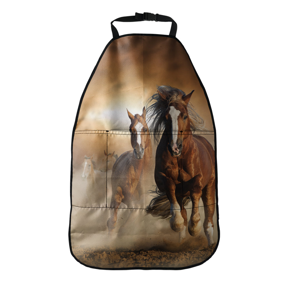 Running Wild Horses Print Car Seat Organizers