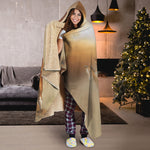 Running Wild Horses Print Hooded Blanket