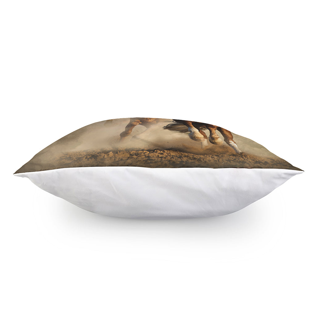 Running Wild Horses Print Pillow Cover