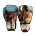 Running Wild Stallion Horse Print Boxing Gloves