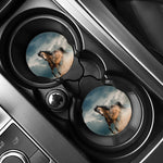 Running Wild Stallion Horse Print Car Coasters