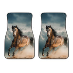 Running Wild Stallion Horse Print Front Car Floor Mats