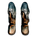 Running Wild Stallion Horse Print Muay Thai Shin Guards