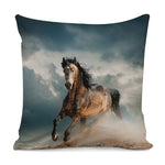 Running Wild Stallion Horse Print Pillow Cover