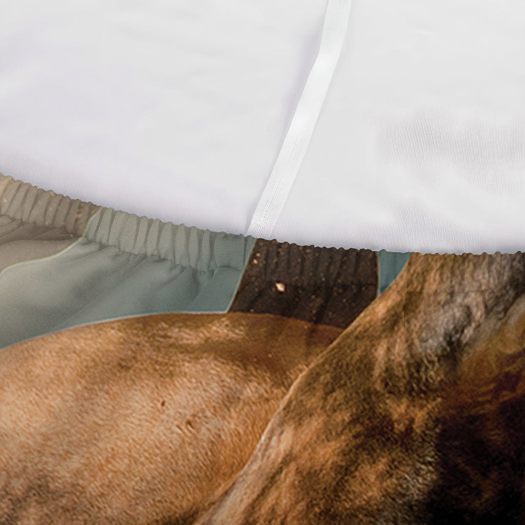 Running Wild Stallion Horse Print Sofa Cover