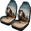 Running Wild Stallion Horse Print Universal Fit Car Seat Covers