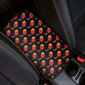 Sacred Heart Pattern Print Car Center Console Cover