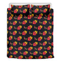 Sacred Heart Pattern Print Duvet Cover Bedding Set