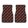 Sacred Heart Pattern Print Front Car Floor Mats