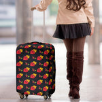 Sacred Heart Pattern Print Luggage Cover