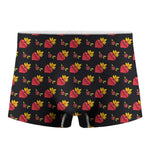 Sacred Heart Pattern Print Men's Boxer Briefs