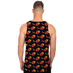 Sacred Heart Pattern Print Men's Tank Top
