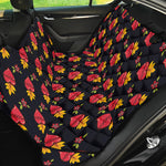 Sacred Heart Pattern Print Pet Car Back Seat Cover
