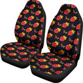 Sacred Heart Pattern Print Universal Fit Car Seat Covers