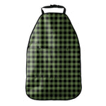 Sage Green Buffalo Check Pattern Print Car Seat Organizers
