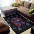 Sagittarius And Astrological Signs Print Floor Mat