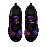 Sagittarius And Astrological Signs Print Black Sneakers