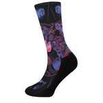 Sagittarius And Astrological Signs Print Crew Socks