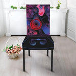 Sagittarius And Astrological Signs Print Dining Chair Slipcover