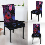 Sagittarius And Astrological Signs Print Dining Chair Slipcover