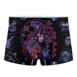 Sagittarius And Astrological Signs Print Men's Boxer Briefs