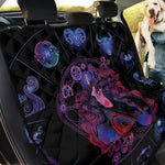 Sagittarius And Astrological Signs Print Pet Car Back Seat Cover