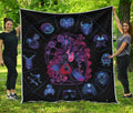 Sagittarius And Astrological Signs Print Quilt