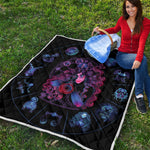 Sagittarius And Astrological Signs Print Quilt