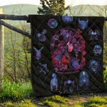 Sagittarius And Astrological Signs Print Quilt