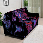 Sagittarius And Astrological Signs Print Sofa Cover