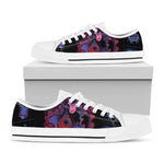 Sagittarius And Astrological Signs Print White Low Top Shoes