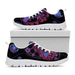 Sagittarius And Astrological Signs Print White Sneakers