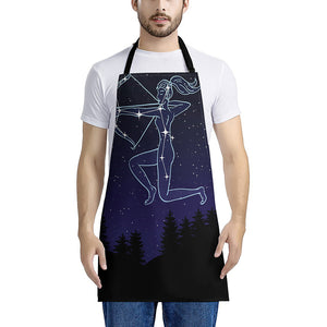 Sagittarius Constellation Print Apron